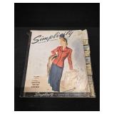 Huge 500pg. SIMPLICITY Fashion Catalog (February 1942)