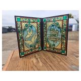 20th Century Stained Glass Table Art