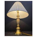 Basic Brass-Colored Table Lamp