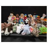 Assortment of 50 Beanie Babies