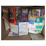 Big box of European Maps and Memorabilia.  From across many different countries!