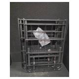 Set of 2 fold-up Metal Sleeping Cots