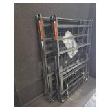 Set of 2 fold-up Metal Sleeping Cots