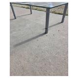 Glass-Top Coffee Table