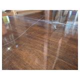 Traditional Rectangular Hardwood Dining room Table