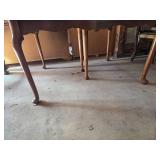 Traditional Rectangular Hardwood Dining room Table