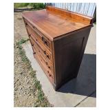 Antique Hardwood Dresser (Walnut?)
