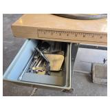 Singer Sewing Machine and Table