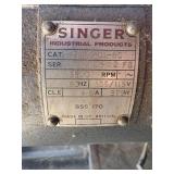 Singer Sewing Machine and Table