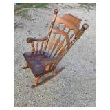 Sturdy Wooden Rocking Chair