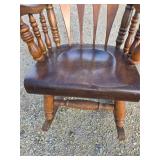 Sturdy Wooden Rocking Chair