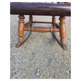 Sturdy Wooden Rocking Chair