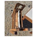 2 Vintage Leg-o-matic Folding Chairs