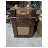 Silvertone Vintage Radio and Record Player