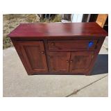 Solid Wooden Dining Room Hutch (Base only)