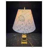 Carleton College (Northfield Minnesota) Dimmable Brass Lamp