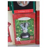 Lot of Hallmark Keepsake & Heirloom Christmas Ornaments in Boxes