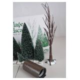 Village Landscape 14-Piece Winter Village Tree and Accessory Set