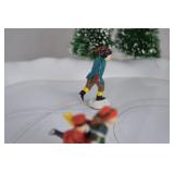 Department 56 Village Animated Skating Pond Holiday Decor