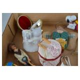 Large Assorted Christmas Ornament Lot: Santa, Cowboy, Snowman & More
