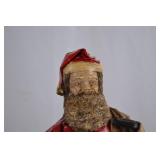 Vintage Santa Claus Christmas Decor Figurine, 14 Inches