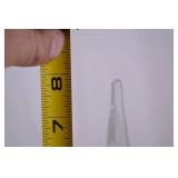 Kosta Boda Sweden Glass Christmas Tree Sculpture, 8 Inches