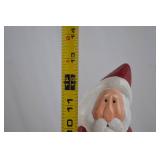 Hand-Painted Santa Claus with Goose 13in Christmas Figure