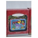 Hallmark Keepsake Ornaments Lot - Lone Ranger, Superman, Carousel Horse