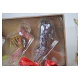 Assorted Shoe-Themed Decorative Ornaments Lot