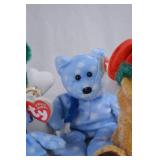 TY Beanie Babies Holiday Plush Set - Bears, Snowmen, Dog, with Tags