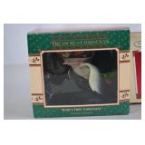 Vintage Christmas Ornament Lot: Hallmark, Enesco, and Gorham (5 Boxed)