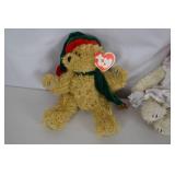 Ty collectible teddy bear and plush lot with accessories, 18 pieces
