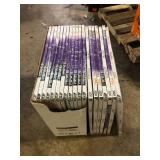 Lot of HDX 25 in. x 25 in. x 1 in. Superior Pleated Air Filter FPR 9, MERV 12     Customer Returns See Pictures