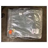 Beverly Rug Serenity Gray Solid 8 ft. x 10 ft. Modern Non Skid Soft Indoor Area Rug Customer Returns See Pictures