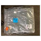 Beverly Rug Serenity Gray Solid 8 ft. x 10 ft. Modern Non Skid Soft Indoor Area Rug Customer Returns See Pictures
