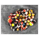 Lot of Collectible Marbles with 3 Shooter Marbles