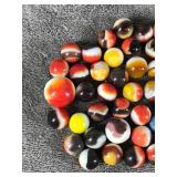 Lot of Collectible Marbles with 3 Shooter Marbles