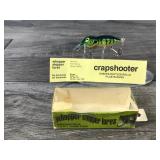 Collectible Whopper Stopper Lures - Crapshooter Fishing Lure in Original Box