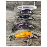 Lot of 10 Collectible Rebel Blackstar Fishing Lures
