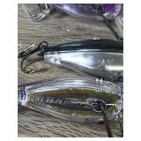 Lot of 10 Collectible Rebel Blackstar Fishing Lures