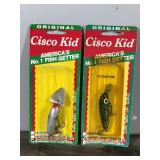 2 - Cisco Kid Fishing Lures in Original Packages