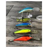 Lot of 10 Fishing Lures - see description for more info