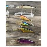 Lot of 10 Fishing Lures - see description for more info