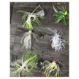 Lot of 15 Bass Spinner Bait Fishing Lures - see description below for more info