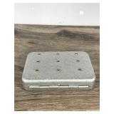 Collectible Sterling Perrine Quality Fly Fishing Metal Pocket Tackle Box with Fly Fishing Lures