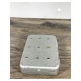 Collectible Sterling Perrine Quality Fly Fishing Metal Pocket Tackle Box with Fly Fishing Lures