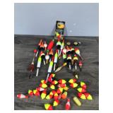 Lot of Fishing Bobbers