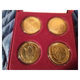 1994-1995 Wildlife Grand Casino coin set and The Four winds of Minnesota Lady Luck Grand Casino coin set
