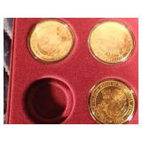 1994-1995 Wildlife Grand Casino coin set and The Four winds of Minnesota Lady Luck Grand Casino coin set