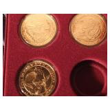 1994-1995 Wildlife Grand Casino coin set and The Four winds of Minnesota Lady Luck Grand Casino coin set